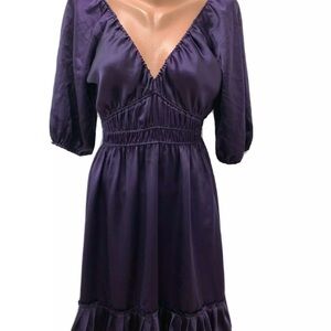 **RARE FIND** 100% silk Hale Bob cottage core style dress
